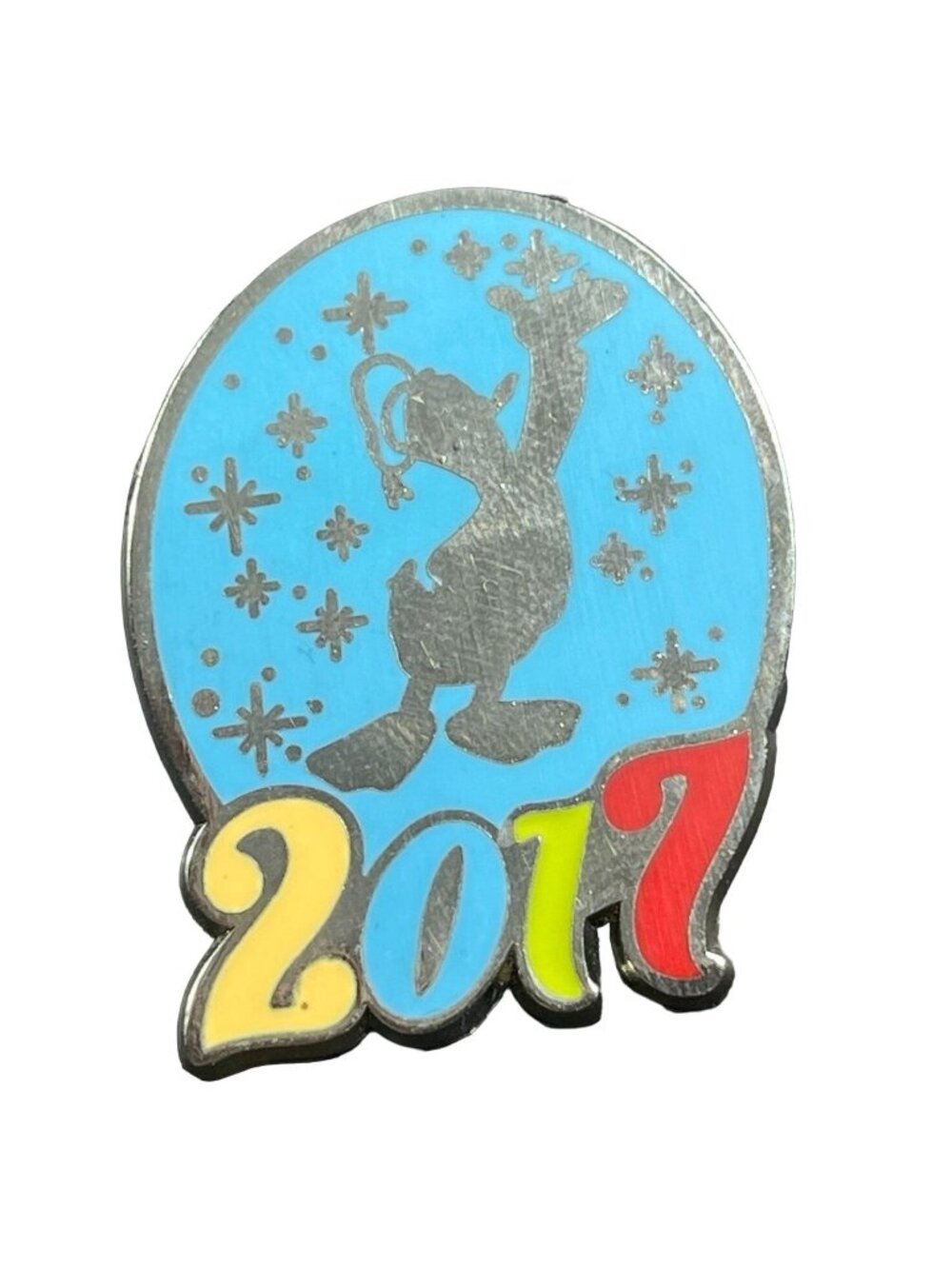 Disney Donald Duck Trading Pin Silhouette 2017 Badge Lapel Pin Brooch Jewelry